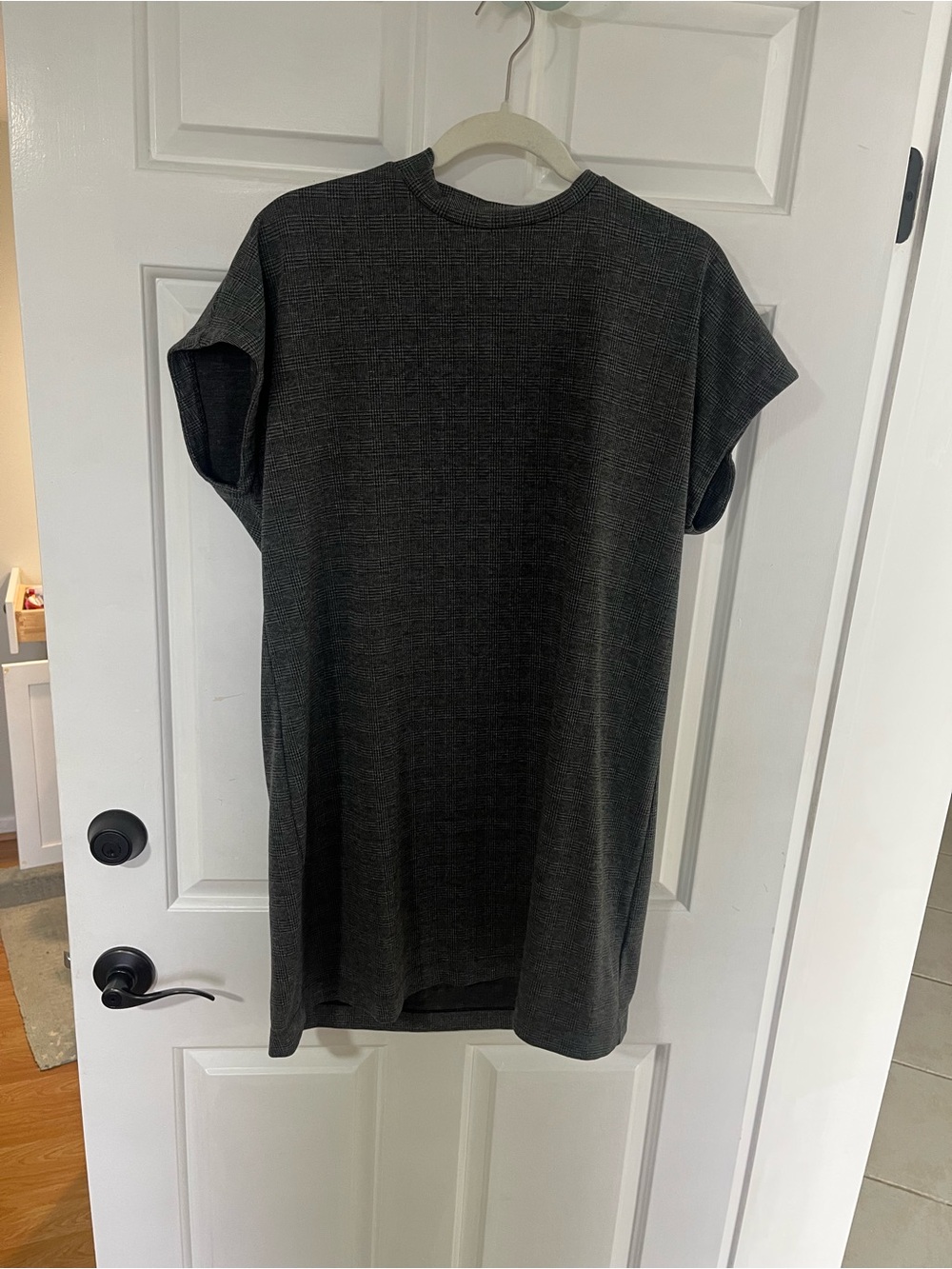 Madewell Charcoal Gray Mini Dress